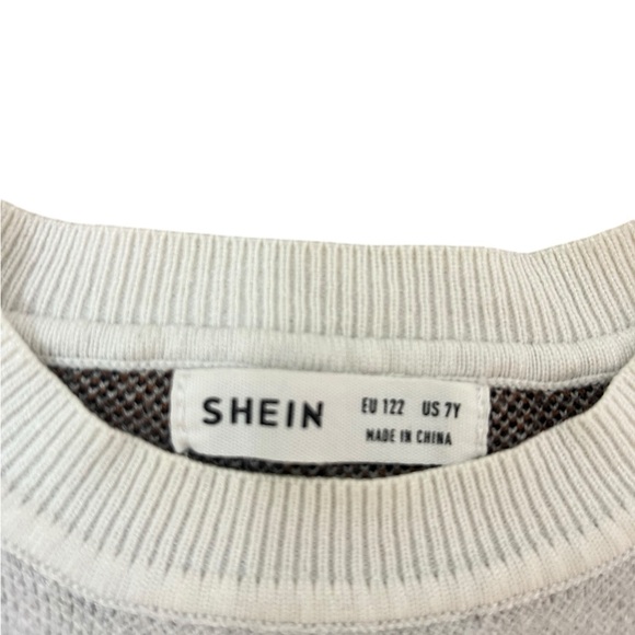 Shein Leopard Print Crew Neck Sweater - Picture 2 of 4